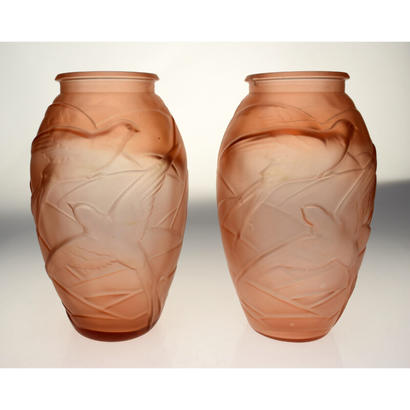 Souchon-Neuvesel Pair of Vases